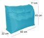 Coussin cale-rein en polyester coloré - 8,97