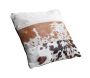 Coussin en peau de vache véritable modèle aléatoire