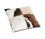 Coussin en peau de vache véritable modèle aléatoire