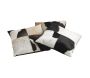 Coussin en peau de vache véritable modèle aléatoire - 54,90