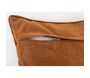 Coussin en coton velours Rouille - 26,90