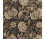 Coussin à fleurs marron - 5