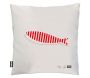 Coussin 100% coton 50 cm Poisson