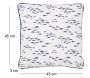 Coussin en coton Sea 45 x 45 cm - 5