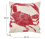 Coussin en coton Sea 45 x 45 cm - 5
