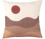 Coussin en coton 45 x 45 cm Sunset