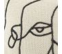 Coussin en coton Visage - AUB-4691