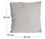 Coussin en coton coloré Salsa 45 cm - COT-0734