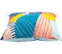 Coussin en coton imprimé 45 x 45 cm - 