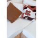 Coussin en coton velours Rouille - 6