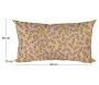 Coussin décoratif en tissu Délicatesse - NPC-0105