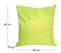 Coussin extérieur carré 45 cm Sun - 6,83