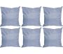 Coussin extérieur carré 45 cm Sun (Lot de 6)