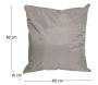 Coussin extérieur carré 60 cm Sun (Lot de 6) - 5