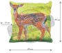 Coussin extérieur imperméable daim - ESS-0943