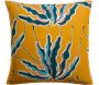 Coussin extérieur imprimé Alga Bronze