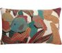 Coussin extérieur en polypropylène Dori papaye - SDE-0766