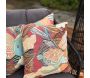 Coussin extérieur en polypropylène Dori papaye - VIVARAISE