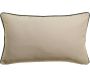 Coussin extérieur uni Alga 30 x 50 cm