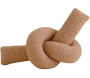 Coussin nœud en polyester Ask Dugum