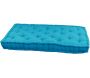 Coussin de palette en coton coloré 120 x 60 cm