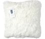 Coussin poils longs imitation fourrure 40 cm - CMP-2733