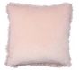 Coussin poils longs rose 40 x 40 cm - CMP-3804