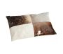 Coussin en peau de vache véritable modèle aléatoire - AUB-5713