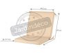 Coussin pour rockingchair de jardin - ESS-0866