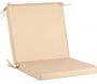 Coussin pour rockingchair de jardin