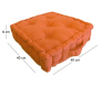 Coussin de sol en coton 40 cm - 