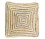 Coussins à motif en jute et coton blanc (Lot de 3) - 9