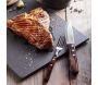 Couteaux à steak Jumbo en inox et bois (Lot de 4) - 29,90