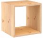 Cube avec range bouteille en pin 12 bouteilles Dinamic - 47,52