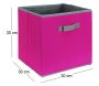 Cube de rangement coloré 30 x 30 cm - 5