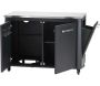 Cuisine extérieure double avec 2 portes et 4 roulettes - BGS-0111