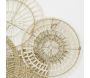 Décor mural 7 disques en jute et coton naturels - 6