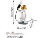 Décoration avec lampe intégrée Astronaute - ASI-1267