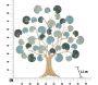 Décoration murale Arbre en métal Apple 89 x 2.5 x 90 cm - MAU-0259