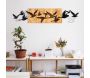 Décoration murale bois et métal Animal - HANAH HOME