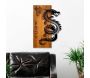 Décoration murale bois et métal Animal - 5