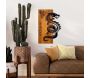 Décoration murale bois et métal Animal - HANAH HOME