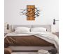 Décoration murale bois et métal Animal - HANAH HOME