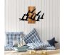 Décoration murale bois et métal Animal - HANAH HOME