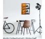 Décoration murale en bois et métal Citation - HANAH HOME