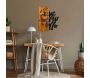 Décoration murale en bois et métal Citation - HANAH HOME