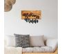 Décoration murale en bois et métal Citation - HANAH HOME
