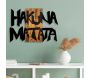 Décoration murale en bois et métal Citation - HANAH HOME
