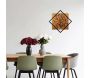 Décoration murale en bois et métal Citation - HANAH HOME