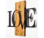 Décoration murale en bois et métal Citation - 41,11